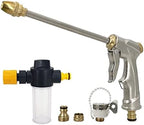 High Pressure Washer Water Gun Garden Hose Nozzle Spray Sprayer for Water Jet Foam Pot Car Power Cleaning(Gun Kit) by DITVA