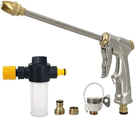 High Pressure Washer Water Gun Garden Hose Nozzle Spray Sprayer for Water Jet Foam Pot Car Power Cleaning(Gun Kit) by DITVA