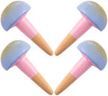 4pcs Pink Self Watering Stake for Patio and Hanging Plants Indoor by FIXOSHEE