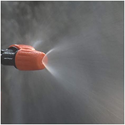 Gardening Watering System Tools Orange Adjustable Spray Nozzle Micro-Flow Head Nozzle Dripper, with Barbed Tee Thread Connector 100pcs (Color : C) - Image 5
