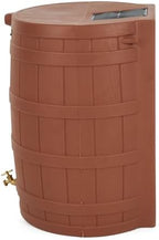 Good Ideas Rain Wizard Water Collection Barrel, 50 Gallon, Terra Cotta - Image 4