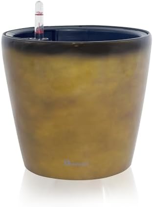 Dexceder 11x10 Self Watering Planter (Yellow Brown Gradient) by Dexceder