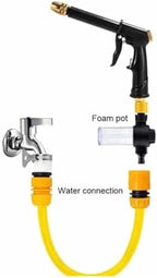 High Pressure Wash Water Gun Nozzle Set, Household Garden Watering Sprayer for Cleaning & Irrigation(3) - Image 5