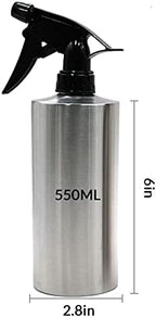 Personalized Sprayer Stainless Steel Hand Press Watering Can with Nozzle Laser Engraving Custom Text Logo Watertight and Corrosion Resistant (304 stainless steel) - Image 4