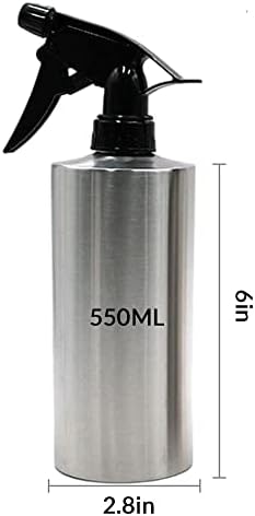 Personalized Sprayer Stainless Steel Hand Press Watering Can with Nozzle Laser Engraving Custom Text Logo Watertight and Corrosion Resistant (304 stainless steel) - Image 4