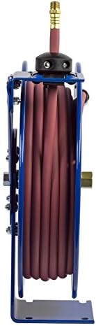 Coxreels P-LP-335 Low Pressure Retractable Air/Water Hose Reel: 3/8" I.D., 35' Hose Capacity, with Hose, 300 PSI, Made in USA - Image 2