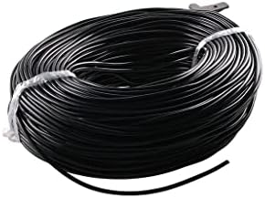 4/7mm Watering Hose PVC Micro Drip Irrigation Tube, for Plants Flower Sprinkler Pipe Garden Hose Drip Misting Irrigation Pipe 1/4'' (Size : 60M) by Unknown