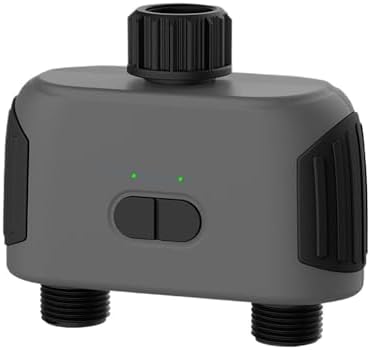 Watering Timers, 2pxs Watering Timer Smart with Bluetooth for Garden 2-Way Rain Delay Programmable Controller for Irrigation for Garden Hose by Unknown