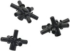 Hose Connector Adapter 6mm Interface Multiple Joints Cross-connect Connector Five-way Six-way Seven-way Garden Irrigation Hose Diverter 100 Pieces (Color : Purple) by Unknown