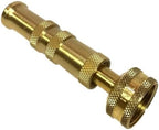 Brass Adjustable Twist Hose Nozzle, Watering Brass Hose Nozzle by Unknown