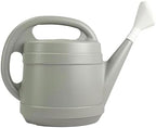 Standard Watering Can - Plant Watering Can - Small Plastic Garden Water Pot for Indoor Outdoor Plants Flowers by The HC Companies, 2 Gallon, Cool Gray by TheHCCompanies