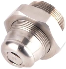 M27*1.5 3/4 Self-cleaning Fan-shaped Nozzle Stainless Steel High Pressure Anti-clogging Water Spray(M27 1.5 male) - Image 3