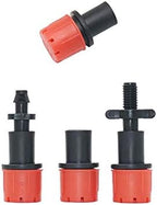 Gardening Irrigation Dripper 500pcs Red Adjustable Dripper Sprinkler with 6mm Inner Hole Irrigation Garden Watering Drip Irrigation Greenhouse - Image 2