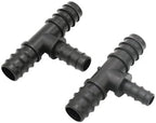 25mm To 1/2 3/4 Hose Tee Water Splitter Barb Connector DN20 To 16mm 20mm Drip Irrigation Fittings 30 Pcs(25 to 20 hose) - Image 7