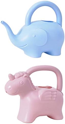 BESPORTBLE Watering Can Elephant Plastic Watering Can Plant Spray Bottle Flower Lawn Plant Irrigation Watering Pot Watering Kettle Watering Tool for Garden Indoor Outdoor 2pcs - Image 2