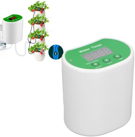 Automatic Self Drip Irrigation Kit, Programmable Timer, 1.2L / min Indoor Self Watering System, Supports 8 Potted Plants, Smart Water Control, DIY Vacation Watering - Image 2