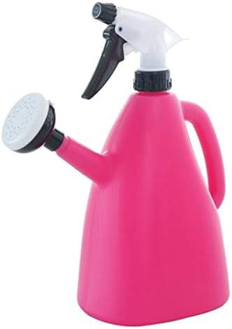 2 in 1 Plastic Watering Can Indoor Garden Plants Pressure Spray Water Kettle Adjustable Sprayer 1L(C) by Unknown