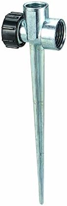 10 Pack 1/2" Zinc Flow-Thru Spike Base - Image 2