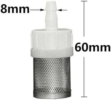 Pressure Washer, Stainless Steel Hose Barb Filter 5 Pcs 6-19mm Pump Drip Irrigation Industrial Fuel Gas(B) - Image 2