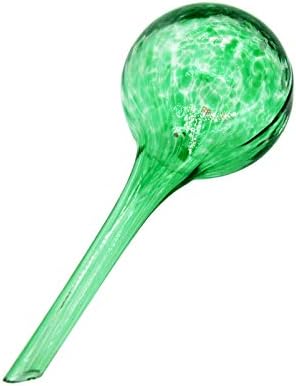 Plant Watering Globes Automatic Glass Watering Bulbs, Self Watering Spikes for Plants, Glass Ball Planter, Decorative Garden Watering Cans Glass drip Ball with 4 Tags, 4-Pack, 2.95 inch Diameter - Image 4