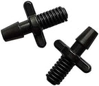 Garden Lawn Sprinkler Irrigation System 100Pcs 3 / 5mm Threaded Connector for Barbed Joint Drip Hose Plastic Barb Fitting - Image 5