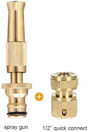 1pcs Adjustable High Pressure Water Gun, Multi-Pattern Spray Nozzle for Garden & Car Wash(COLORLESS) - Image 2