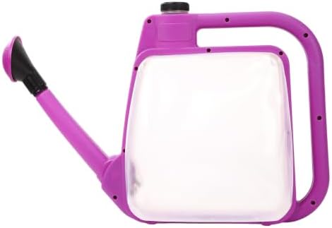 1.59 Gallon Purple Clear Plastic Foldable Garden Watering Can by Unknown