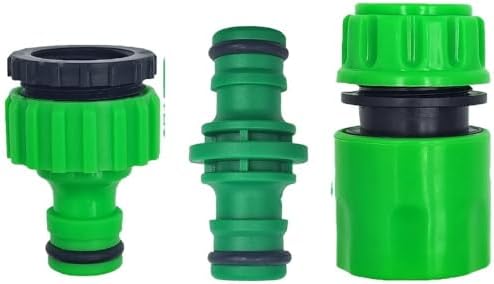 10PCS Hose Garden Tap Water Hose Pipe 1/2 inch 16mm Connector Quick Adapter Fitting Repair Watering Greenhouse(KIT006-20PCS) by Unknown