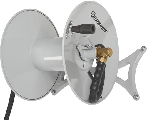 Strongway Wall-Mount Hose Reel, 5/8in. x 150ft. Hose, 150 PSI - Image 5