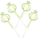 Cactus Shape Glass Watering Globes 4pcs for Potted Plants by Yardenfun