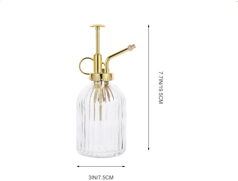 Glass Watering Bottle Water Flower Plant Sprayer Small Pot(D) - Image 2