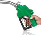 1" NPT Automatic Fuel Nozzle with Hook, Gas Nozzle Diesel Pump Handle Max Flow Rate 30GPM, 3-speed Padlock, Auto Shut Off, 19/16" (OD=30mm) Spout for Gasoline, Diesel, Kerosene Biodiesel by Brearo