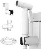 BRITULIF Bidet Sprayer for Toilet, Adjustable Pressure, Matte White by BRITULIF