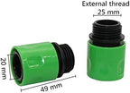 Hose Connector Adapter Y-shaped Garden Irrigation Type Three-way Diverter 3/4" External Thread, 1/2 Inch Hose Connector, With 1 Set Of 4mm / 8mm Hose Connector (Color : Type 1) - Image 4