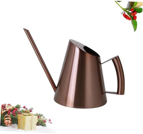 900ml Stainless Steel Watering Can with Long Spout for Plants - Image 6