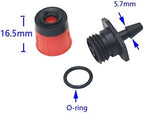 Garden Sprinkler 20Pcs Adjustable 360 Degree Nozzles O Ring Drip Irrigation - Image 4