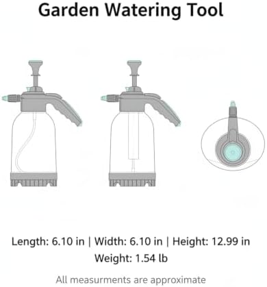 Watering Wand with Long Reach Tube for Garden Plants and Hanging Baskets, 2L Capacity - Image 7
