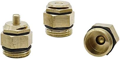Gardening Watering System Tools 20 Pcs 180 Degrees Refraction Nozzle Adjustable Water Atomizing Spray Nozzle For Connecting PE Pipe With 1/2" Male Thread (Color : Brass) - Image 2