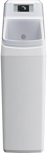 GE Smart Water Softener, 35,000 Grain, Reduce Hard Minerals to Whole House, Built-in WiFi with Water Flow Alerts, Soft Water for Shower, Appliances, and Plumbing, GXSH35W by Unknown
