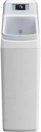 GE Smart Water Softener, 45,000 Grain, Reduce Hard Minerals to Whole House, Built-in WiFi with Water Flow Alerts, Soft Water for Shower, Appliances, and Plumbing, GXSH45W by Unknown