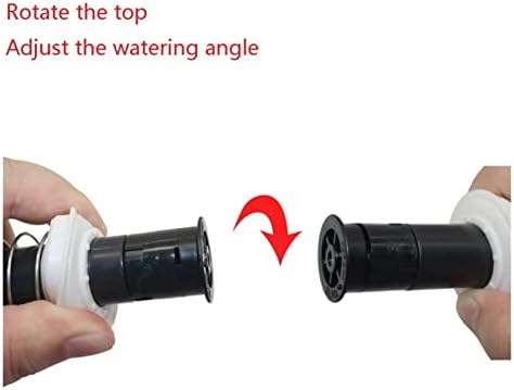 Xiaochen Garden Hose Sprinkler Adjustable 25~360 Degree Pop-up Sprinkler Garden Lawn Sprinkler with 1/2 Inch Internal Thread Sprinkler for Irrigation 1 Piece - Image 4