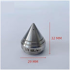 Stainless Steel High Pressure Sewer Jetter Nozzle 3/8' 1/2' 3/4' Chisel Point Nozzle, Drain Jetter, 5000 PSI, 40-70L Hose Cleaner(3/8 female 50L 1PC) - Image 3