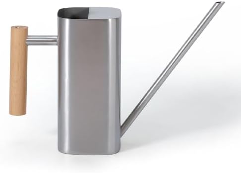 Stainless Steel Watering Can, 800ml/27oz for Indoor Plants by EPalace