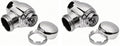 Sloan H-700-A 1" Screwdriver Control Stop without Cap for Use with Sloan Royal Flushometers, Includes 1" Vandal Resistant Cap & Adjustable Tailpiece, Chrome Plate Finish, 0388000 (Pack of 2) by Sloan