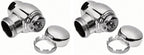 Sloan H-700-A 1" Screwdriver Control Stop without Cap for Use with Sloan Royal Flushometers, Includes 1" Vandal Resistant Cap & Adjustable Tailpiece, Chrome Plate Finish, 0388000 (Pack of 2) by Sloan