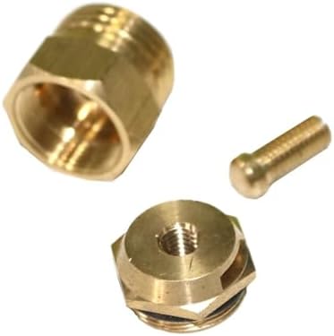 2Pcs 180° Brass Refraction Nozzle 1/2" Male Thread Misting Sprinkler Garden Flower Vegetable Nebulizer Sprayer for Garden, Patio, Greenhouse - Image 5