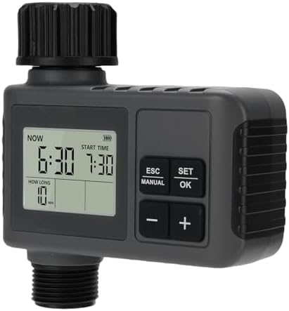 Sprinkler Timer Smart Programmable Digital Garden Hose Water Drip Irrigation System with Rain Delay Manual Watering for Lawns Gardens Greenhouses - Image 2