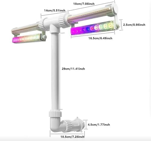Swimming Pool Waterfall Fountain LED Light 7 Color Changing - Image 3