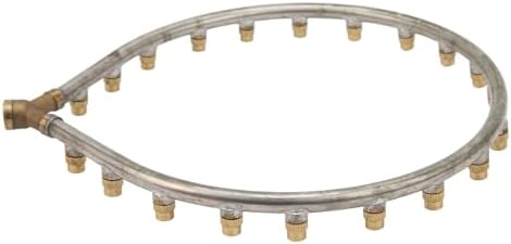 Multifunctional Annular Nozzle G3/8 Female Thread, Multi Head Ring Shaped Atomizing Nozzle for Garden Agricultural Irrigation with Adjustable Spray Pattern (20 Head) - Image 7