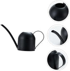 Stainless Steel Watering Can Long Spout Watering Kettle for Indoor Outdoor Plants Gardening Pot Metal with Wide Inlet Convenient Fill - Image 7